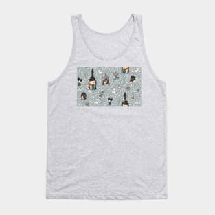 Sleeping Beauty Grey Tank Top